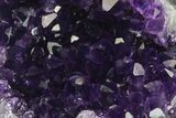 Amethyst Cut Base Crystal Cluster - Uruguay #138865-1
